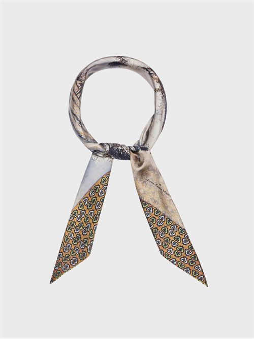 Foulard doubleface in seta stampata PIERRE-LOUIS MASCIA | 90X90M515807
